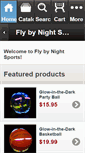 Mobile Screenshot of flybynightsports.com